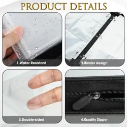 Trading Card Binder 900 Cards Capacity - 50 Pages, 9 Pockets for TCG/PM/MTG/YGO - Image 4