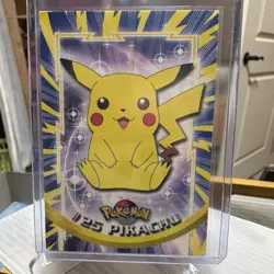 Topps Pikachu #25 TV Animation Edition Regular Pokemon Trading Card EN - Image 1