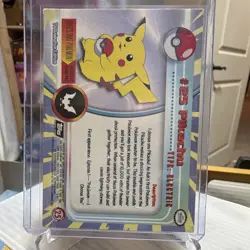 Topps Pikachu #25 TV Animation Edition Regular Pokemon Trading Card EN - Image 2