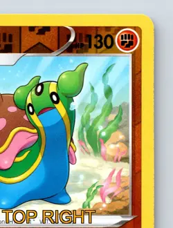 Stage 1 Gastrodon HP 130 Earthquake Attack Rarity Yellow Pokemon Card - Image 4