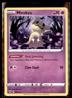 Pokemon Darkness Ablaze 081/189 Mimikyu Non Holo 2 card lot - Image 1