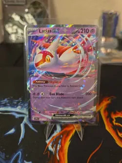 Latias EX Surging Sparks Double Rare Holo Card 076/191 NM/M Condition - Image 1