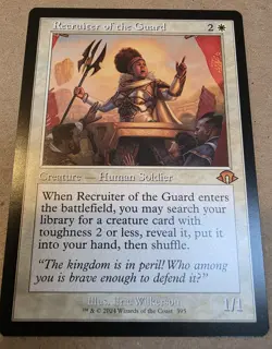 Recruiter of the Guard - (Retro Frame) Modern Horizons 3 Regular - Mtg - Image 1