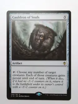 MTG Cauldron of Souls (C16) Commander 2016 Regular Rare 246/351 - Image 1