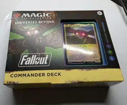 Universes Beyond: Fallout Commander Deck - Mutant Menace MTG Brand New Sealed 195166228532 - Image 1