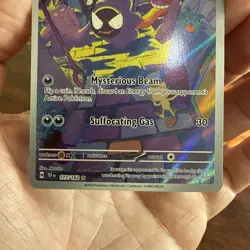 Pokemon Gastly 177/162 SV05: Temporal Forces Illustration Rare Holo Card English - Image 2