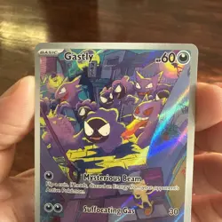 Pokemon Gastly 177/162 SV05: Temporal Forces Illustration Rare Holo Card English - Image 3