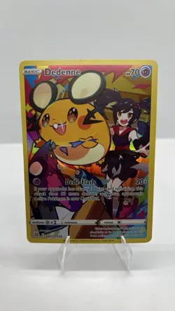 Pokemon Dedenne TG07/TG30 Swsh09 Brilliant Stars Trainer Gallery Ultra Rare Holo - Image 1