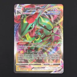 Pokemon TCG Card Rayquaza VMAX 111/203 Evolving Skies Ultra Rare - NM - Image 1