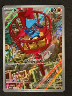 RIOLU 010 HOLO PROMO ME: MEGA EVOLUTION POKEMON NM/M - Image 1