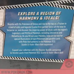 Pokemon TCG Scarlet & Violet Black Bolt Booster Bundle 6 Packs New and Sealed - Image 4