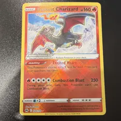 Pokemon Radiant Charizard Radiant Rare Holo (020/159) Crown Zenith Basic 160 HP - Image 1