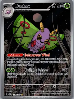 Dustox 220/217 Ascended Heroes Pokemon TCG Holo Illustration Rare NM - Image 1