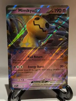 Pokemon TCG Mimikyu ex Sv Black Star Promos SVP004 Holo - Image 1