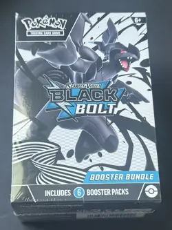 Pokemon TCG Scarlet & Violet Black Bolt Booster Bundle - NEW/FACTORY SEALED - Image 1