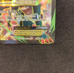 Pokemon TCG M Houndoom EX 154/162 Breakthrough Full Art Holo Ultra Rare 210 HP - Image 4