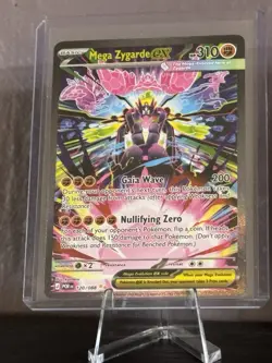 Pokemon Mega Zygarde EX Special Illustration Rare Perfect Order 120/088 NM Eng - Image 1