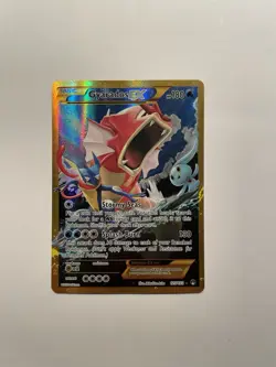 Pokemon TCG Gyarados EX Breakpoint 123/122 Secret Rare Full Art Holo Eng 2016 - Image 1