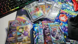 Pokemon Surprise Box!!!! Mystery packs, singles, stickers, etc!!! - Image 1