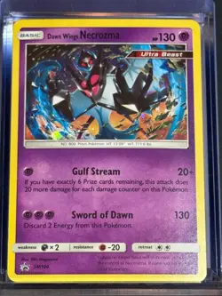 Dawn Wings Necrozma PR-SM SM106 Pokemon Promo CH LP - Image 1