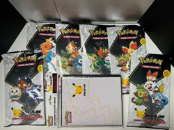 Pokemon TCG First Partner Pack Set of 6 + Collector's Binder - Image 1