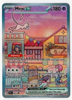 The Pokemon Company Mew ex SV: Scarlet & Violet Promo 053 Holo Eng Basic 180 HP - Image 1