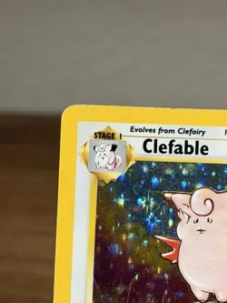1999 Pokemon Clefable 1/64 Holo Rare Jungle Set WOTC Vintage Holographic NM - Image 4