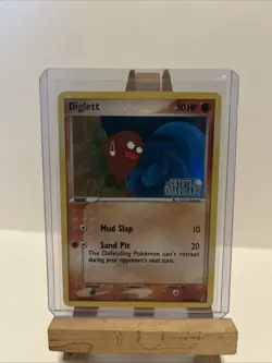 Pokemon TCG Diglett EX Crystal Guardians 50/100 Reverse Holo Stamped 2006 - Image 1