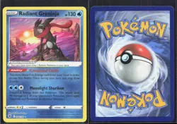 RADIANT GRENINJA 046/189 RADIANT RARE ASTRAL RADIANCE POKEMON NM/M - Image 1