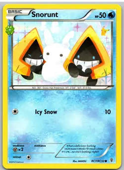 Snorunt RC7/RC32 Common Generations Pokemon - Image 1