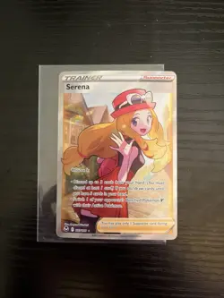 Serena 193/195 Silver Tempest Holo Full Art Trainer Pokemon TCG - Image 1