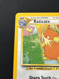 Pokemon TCG Raticate 6/18 Southern Islands Promo Vintage LP - Image 5
