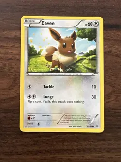 Eevee 63/98 Ancient Origins Pokemon LP Common - Image 1