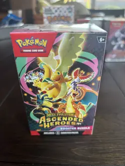 Pokemon TCG Mega Evolution Ascended Heroes Booster Bundle Box 6 Packs English a - Image 1