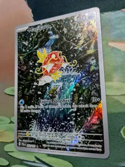 Pokemon TCG Magikarp 203/193 Paldea Evolved Illustration Rare Full Art Holo NM - Image 2