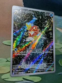 Pokemon TCG Magikarp 203/193 Paldea Evolved Illustration Rare Full Art Holo NM - Image 3