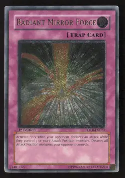 Radiant Mirror Force (UTR) FOTB-EN055 Force of the Breaker Yu-Gi-Oh HP - Image 1