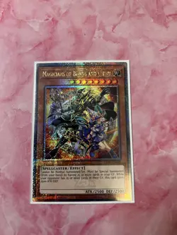 Yugioh: Magicians of Bonds and Unity - Quarter Century Secret Rare - LEDE-EN000 - Image 1