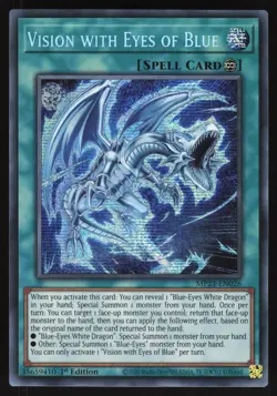Vision with Eyes of Blue - MP23-EN026 - Prismatic Secret Rare - Yugioh - Image 1