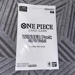 One Piece TCG Winner Pack Vol. 2 2026 English Sealed Promo Pack - Image 1