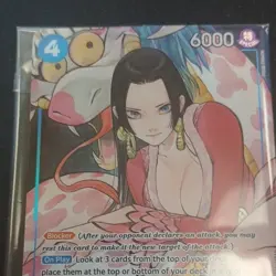 Boa Hancock ST17-004 SR Full Art One Piece Illustration Box Vol. 1 PROMO SEALED - Image 3