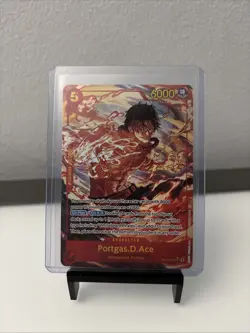 Bandai One Piece CCG Portgas D. Ace OP16-118 Character 6000 Cost 5 - Image 1