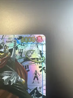 2023 ONE PIECE OP03-PILLARS OF STRENGTH MANGA ALTERNATE ART #122 SOGEKING NM - Image 3
