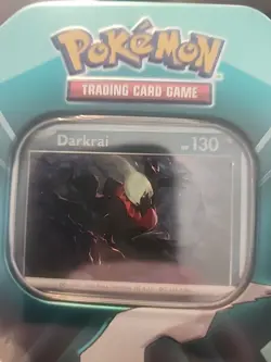 Pokemon TCG: Darkeai Triple Whammy Collectors Tin - Factory Sealed - Image 2