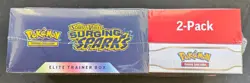 Pokemon TCG Surging Sparks Elite Trainer Box ETB 2-Pack Booster Bundle SEALED - Image 2