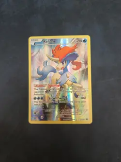 Pokemon TCG Keldeo XY118 Blackstar Promo EXC - Image 1
