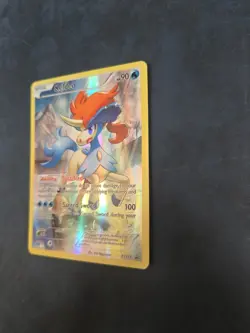 Pokemon TCG Keldeo XY118 Blackstar Promo EXC - Image 3