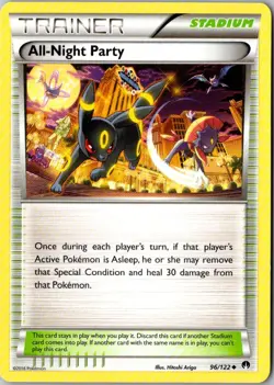 All-Night Party Pokemon BREAKpoint 96/122 LP - Image 1