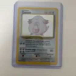 Pokemon TCG Base Set Chansey Holo Excellent Condition Non Graded - Image 1