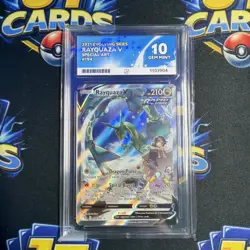Ace 10 Rayquaza V Evolving Skies 194/203 Pokemon TCG - Gem Mint - Image 1